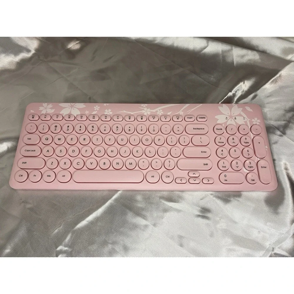 Pink Mytrix USB Wireless Keyboard - No USB Adapter - Parts Only Model KMCS01-1